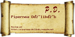 Pipernea Délibáb névjegykártya